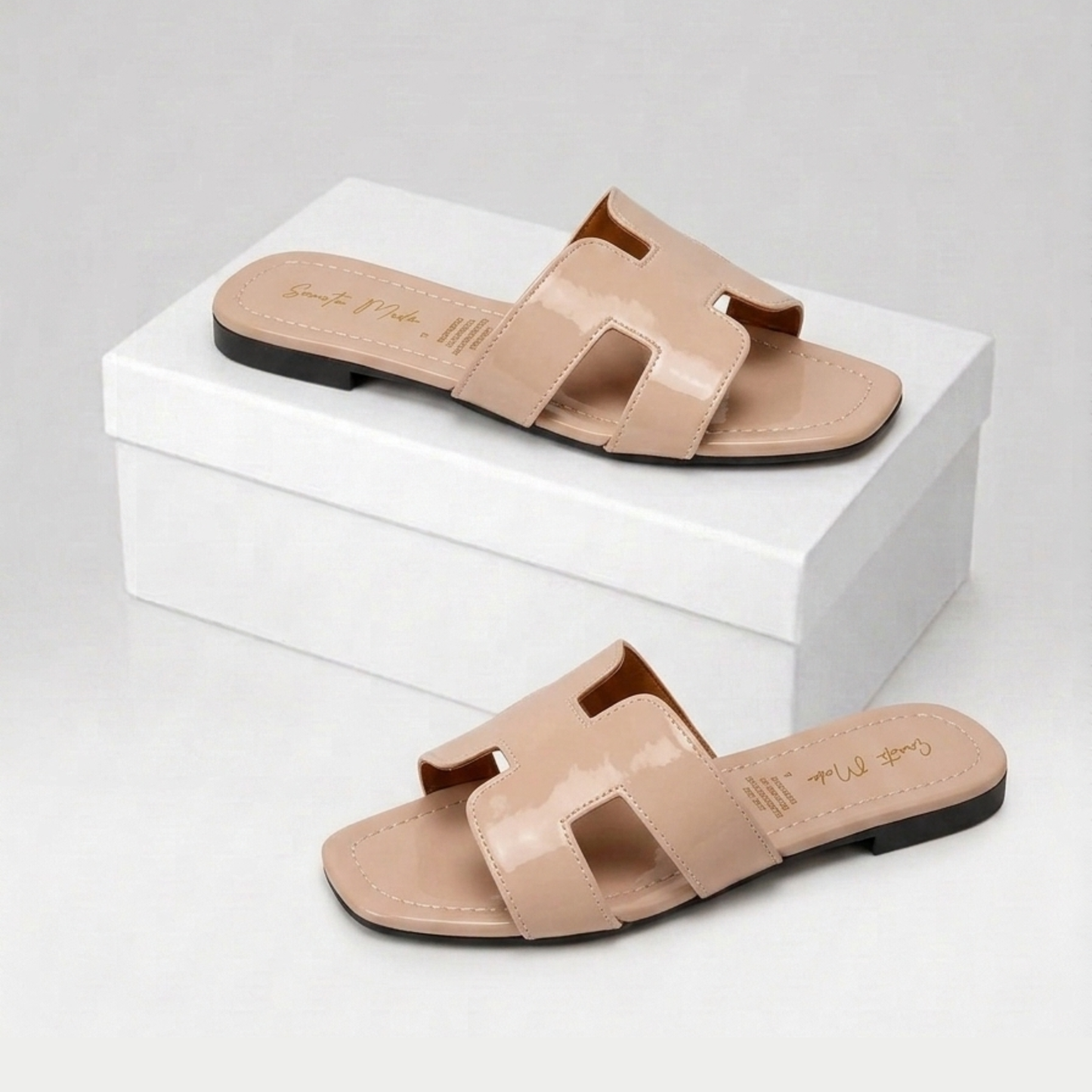 Sandalias de Piso Exclusivas para Mujer Cómodas y Estilosas con Diseño Casual Perfectas para Uso Diario 002