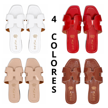 Sandalias de Piso Exclusivas para Mujer Cómodas y Estilosas con Diseño Casual Perfectas para Uso Diario 002