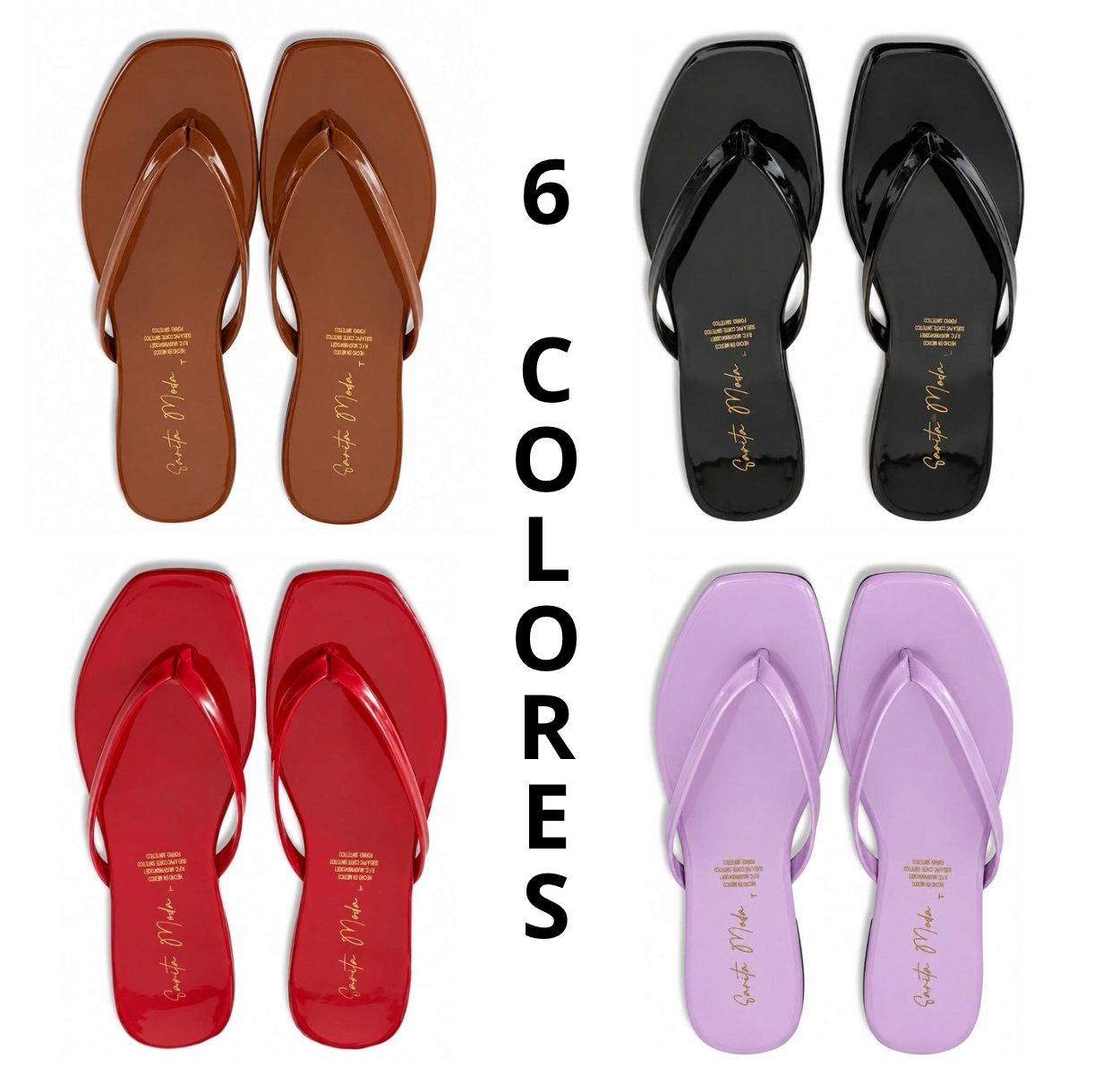 Sandalias de Piso Economicas para Mujer Cómodas y Estilosas con Diseño Casual Perfectas para Uso Diario 007